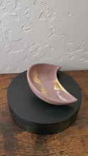 Load and play video in Gallery viewer, Concrete Moon Dish Trinket Tray
