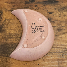 Load image into Gallery viewer, Concrete Moon Dish Trinket Tray
